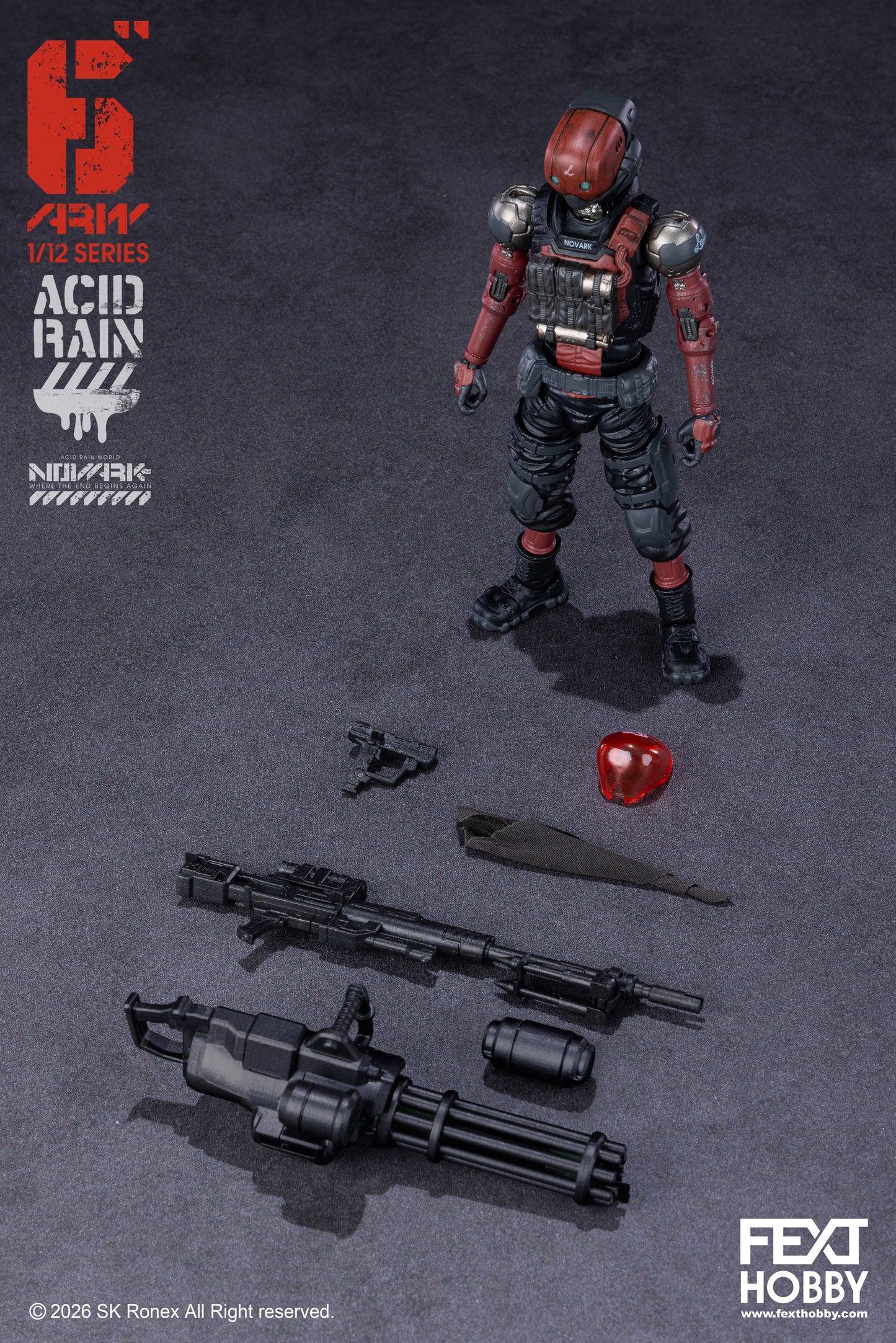 Acid Rain World: Novark FXH-AR-006 NVK Escort-L 1/12 Scale Action Figure PREORDER