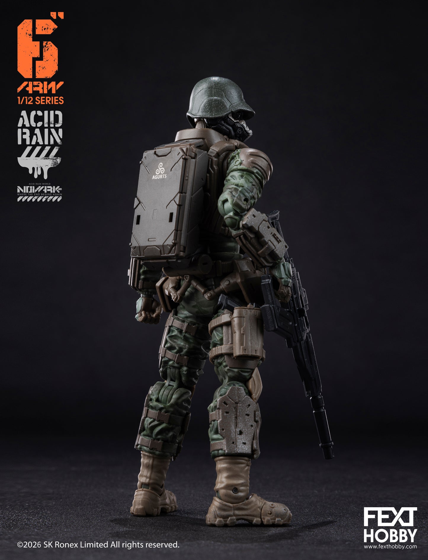 Acid Rain World: Novark FXH-AR-007 Marine Trooper 1/12 Scale Action Figure PREORDER