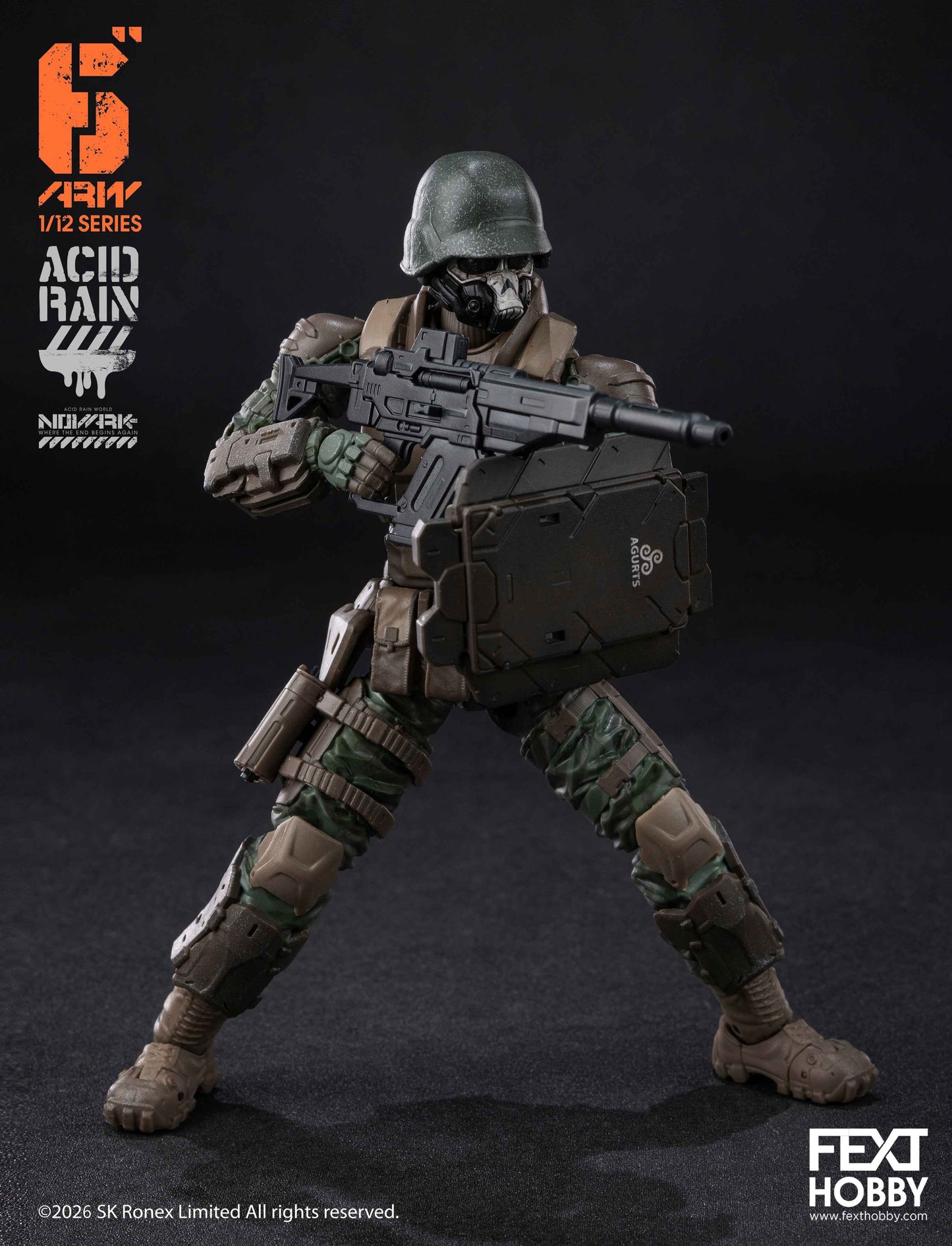 Acid Rain World: Novark FXH-AR-007 Marine Trooper 1/12 Scale Action Figure PREORDER