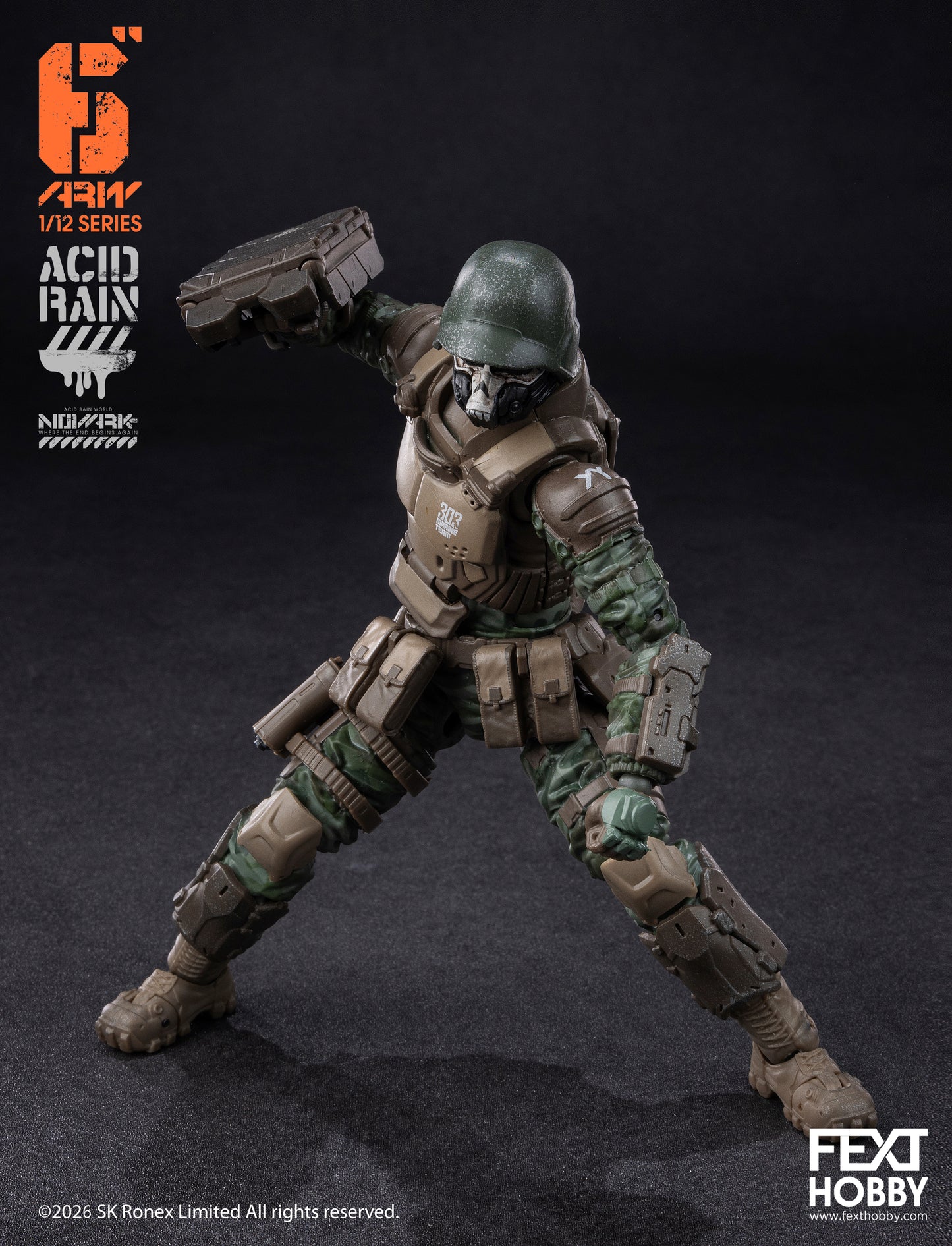 Acid Rain World: Novark FXH-AR-007 Marine Trooper 1/12 Scale Action Figure PREORDER