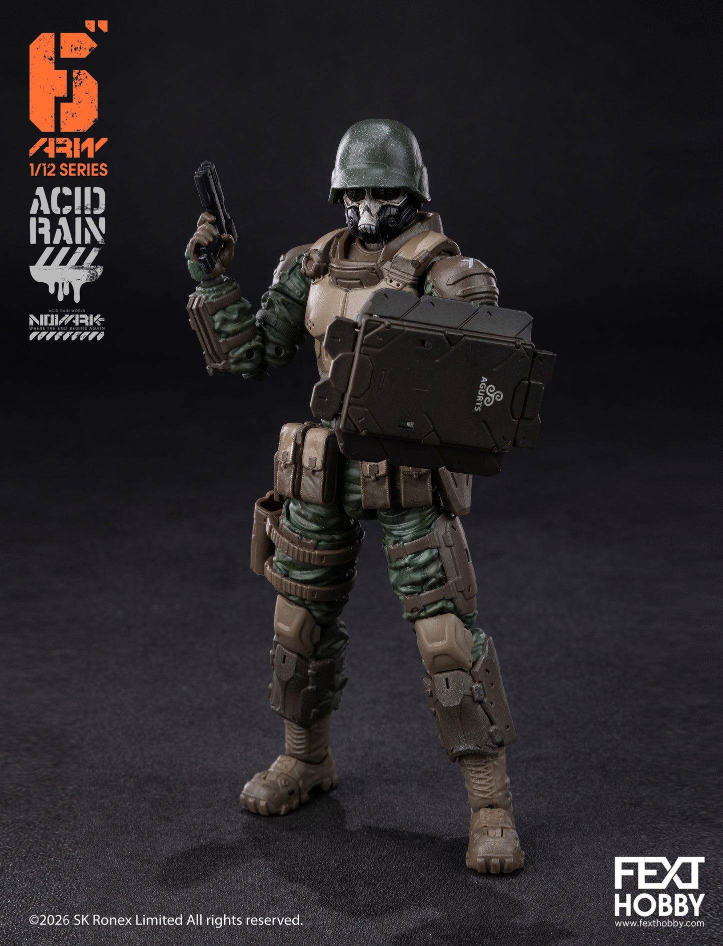 Acid Rain World: Novark FXH-AR-007 Marine Trooper 1/12 Scale Action Figure PREORDER