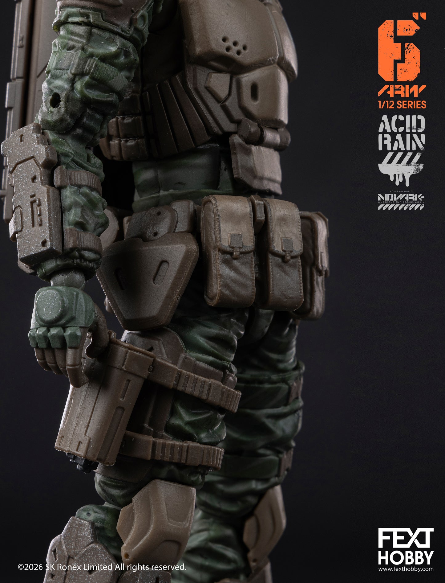 Acid Rain World: Novark FXH-AR-007 Marine Trooper 1/12 Scale Action Figure PREORDER