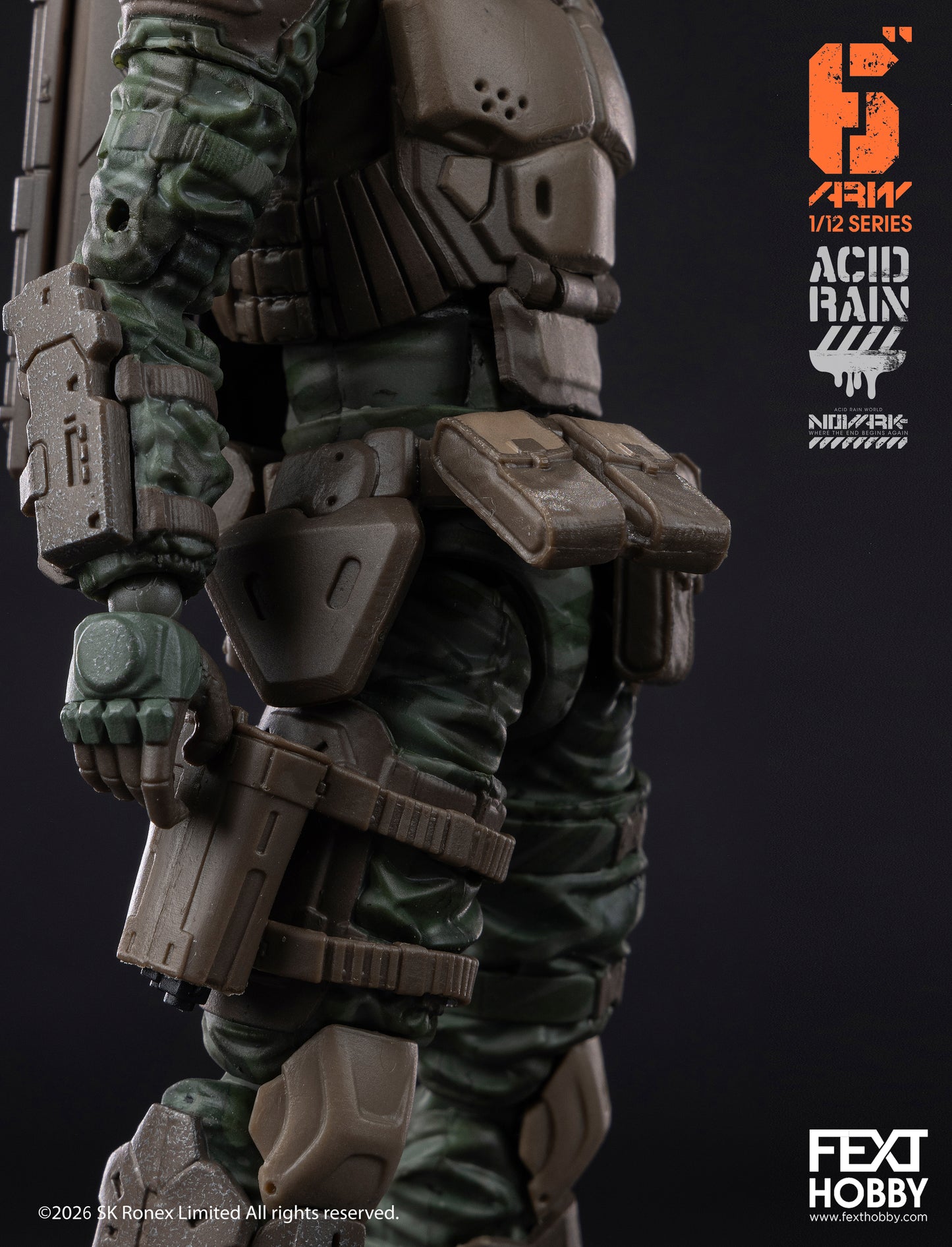 Acid Rain World: Novark FXH-AR-007 Marine Trooper 1/12 Scale Action Figure PREORDER
