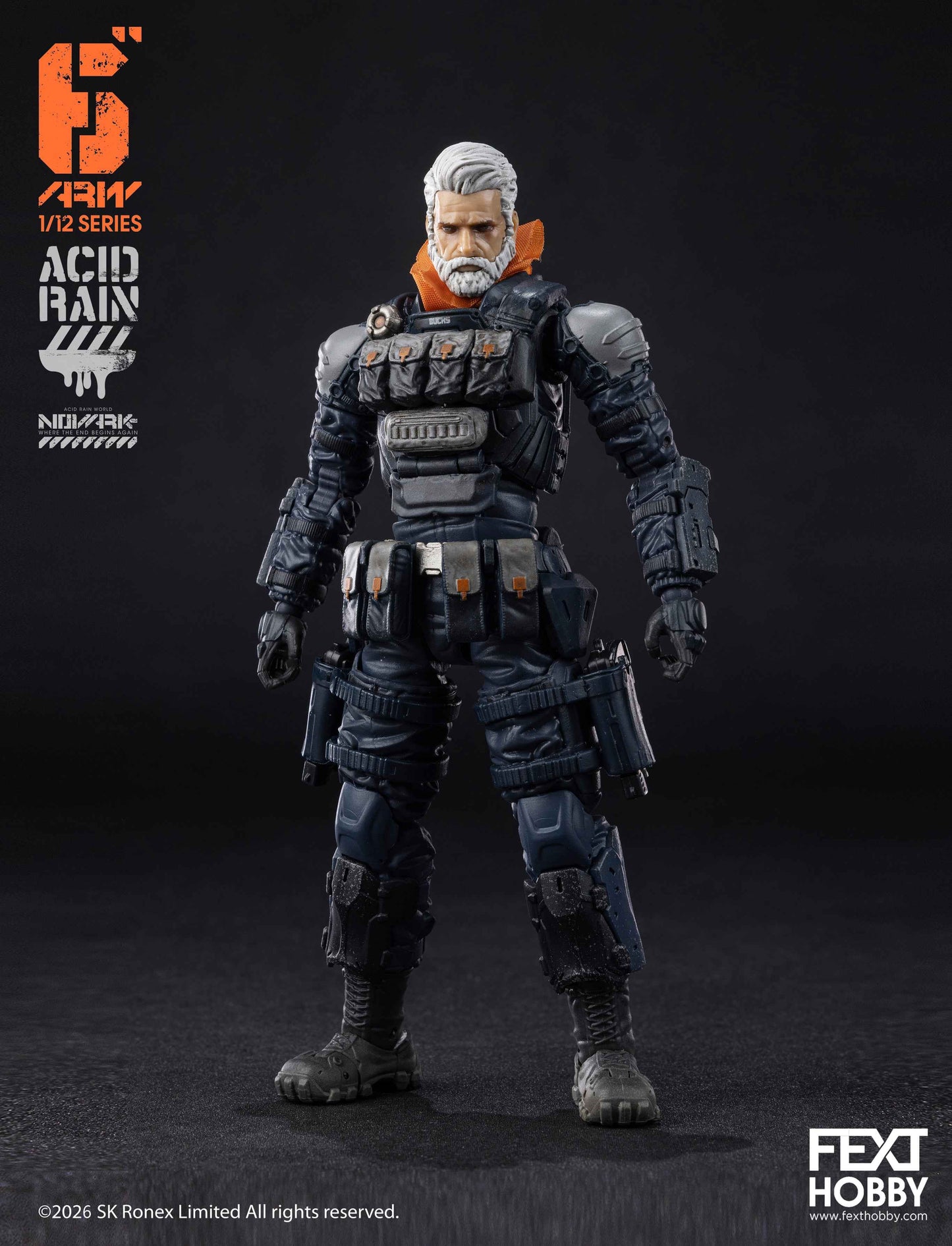 Acid Rain World: Novark FXH-AR-008 Bob (Op. Extraction) 1/12 Scale Action Figure PREORDER