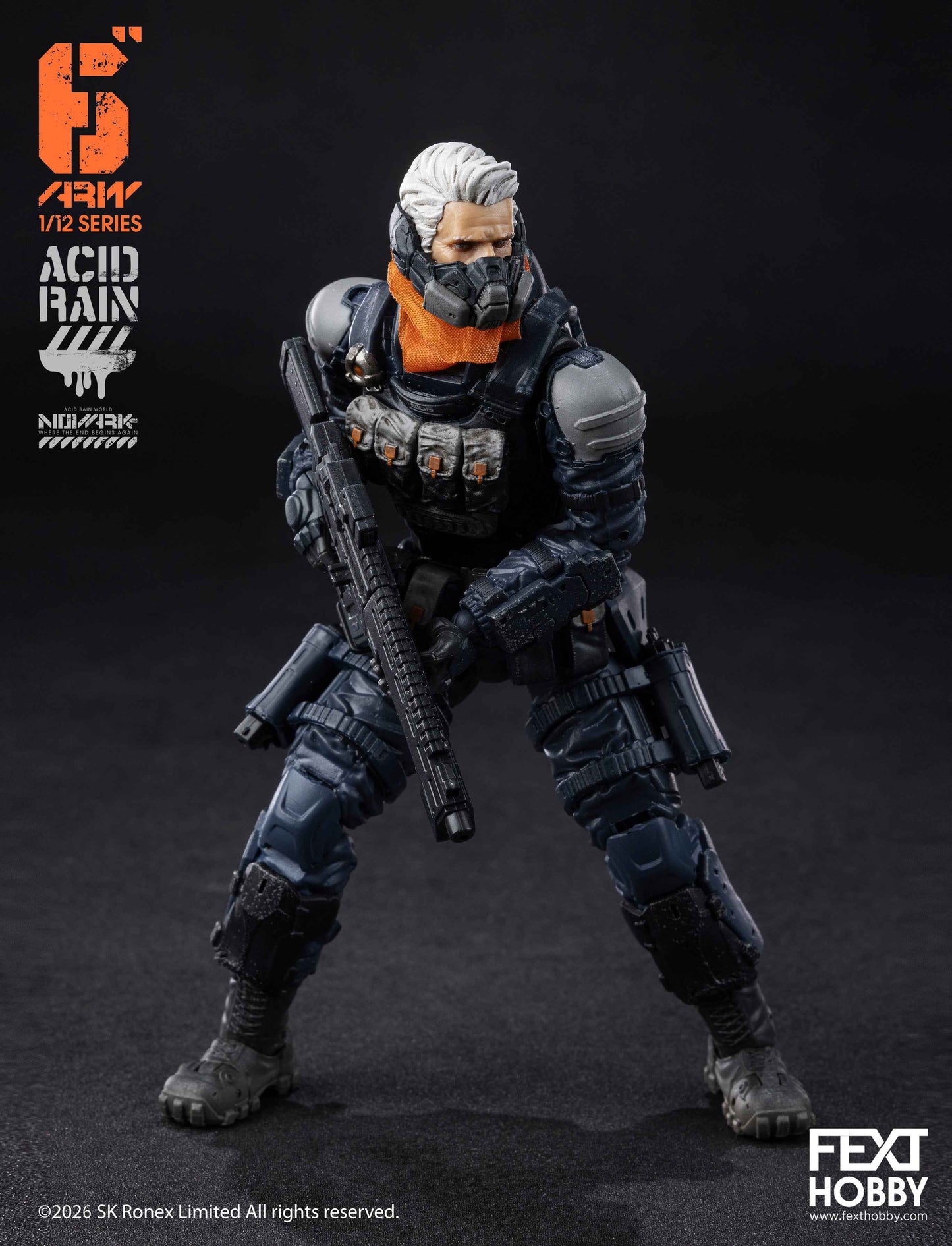 Acid Rain World: Novark FXH-AR-008 Bob (Op. Extraction) 1/12 Scale Action Figure PREORDER