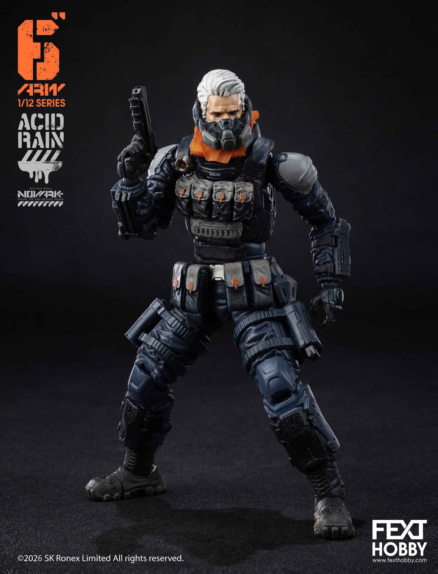 Acid Rain World: Novark FXH-AR-008 Bob (Op. Extraction) 1/12 Scale Action Figure PREORDER