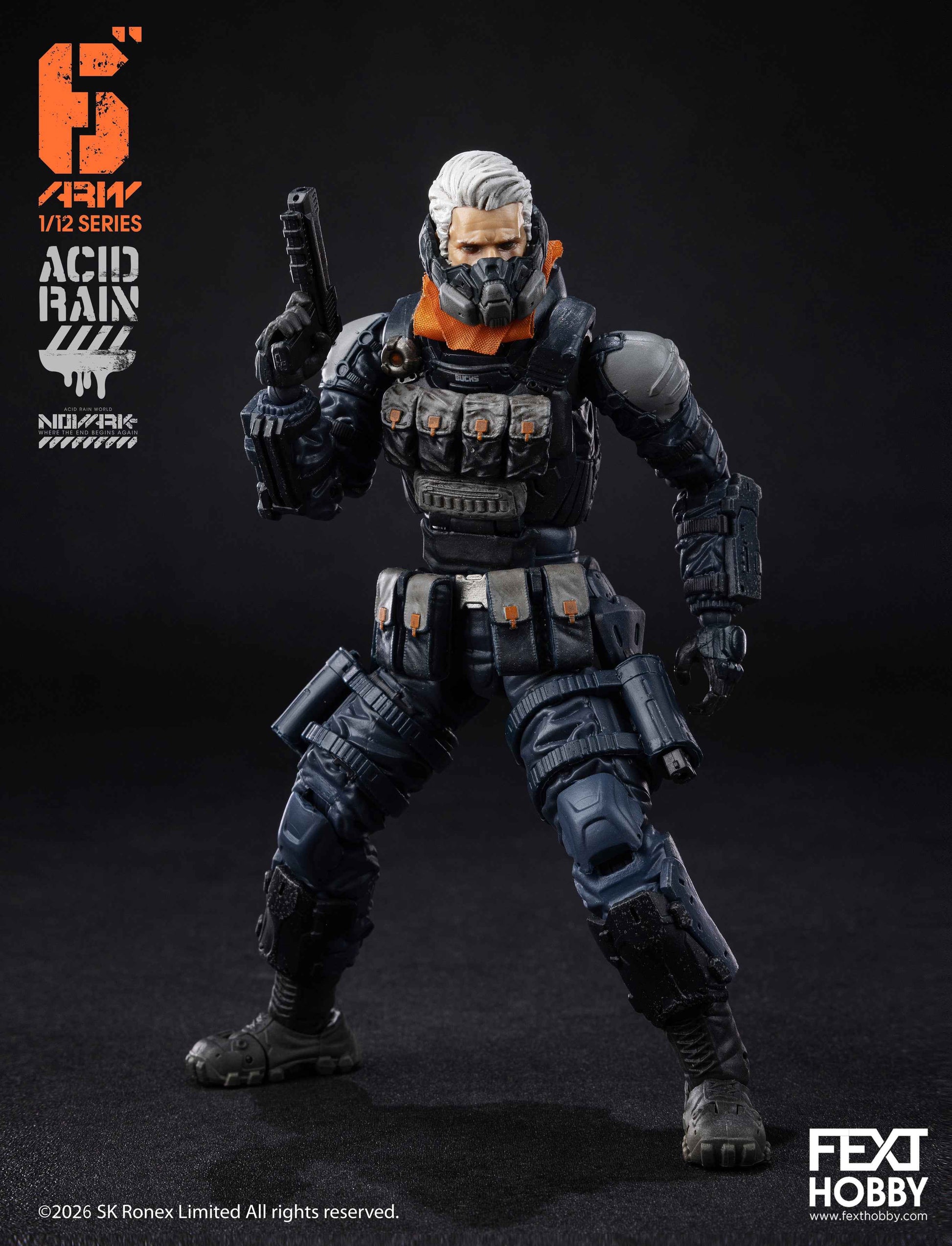 Acid Rain World: Novark FXH-AR-008 Bob (Op. Extraction) 1/12 Scale Action Figure PREORDER