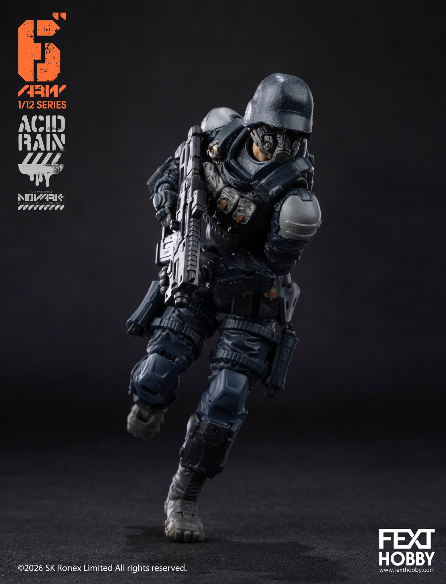 Acid Rain World: Novark FXH-AR-008 Bob (Op. Extraction) 1/12 Scale Action Figure PREORDER