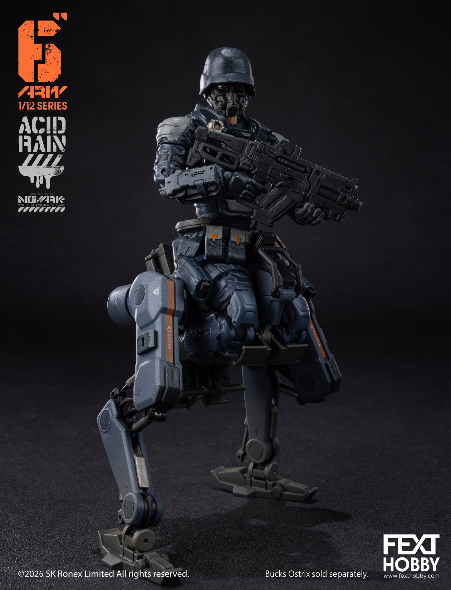 Acid Rain World: Novark FXH-AR-008 Bob (Op. Extraction) 1/12 Scale Action Figure PREORDER