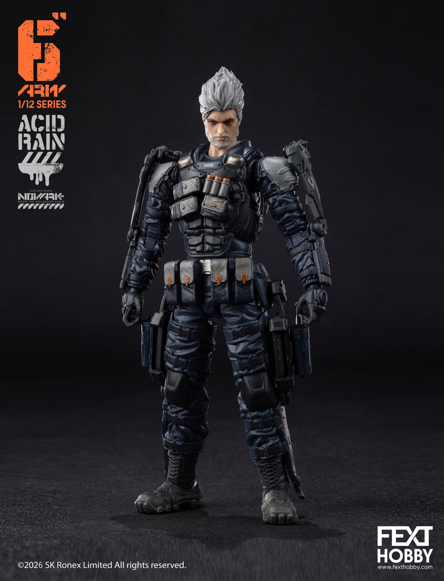 Acid Rain World: Novark FXH-AR-009 Jack (Op. Extraction) 1/12 Scale Action Figure PREORDER