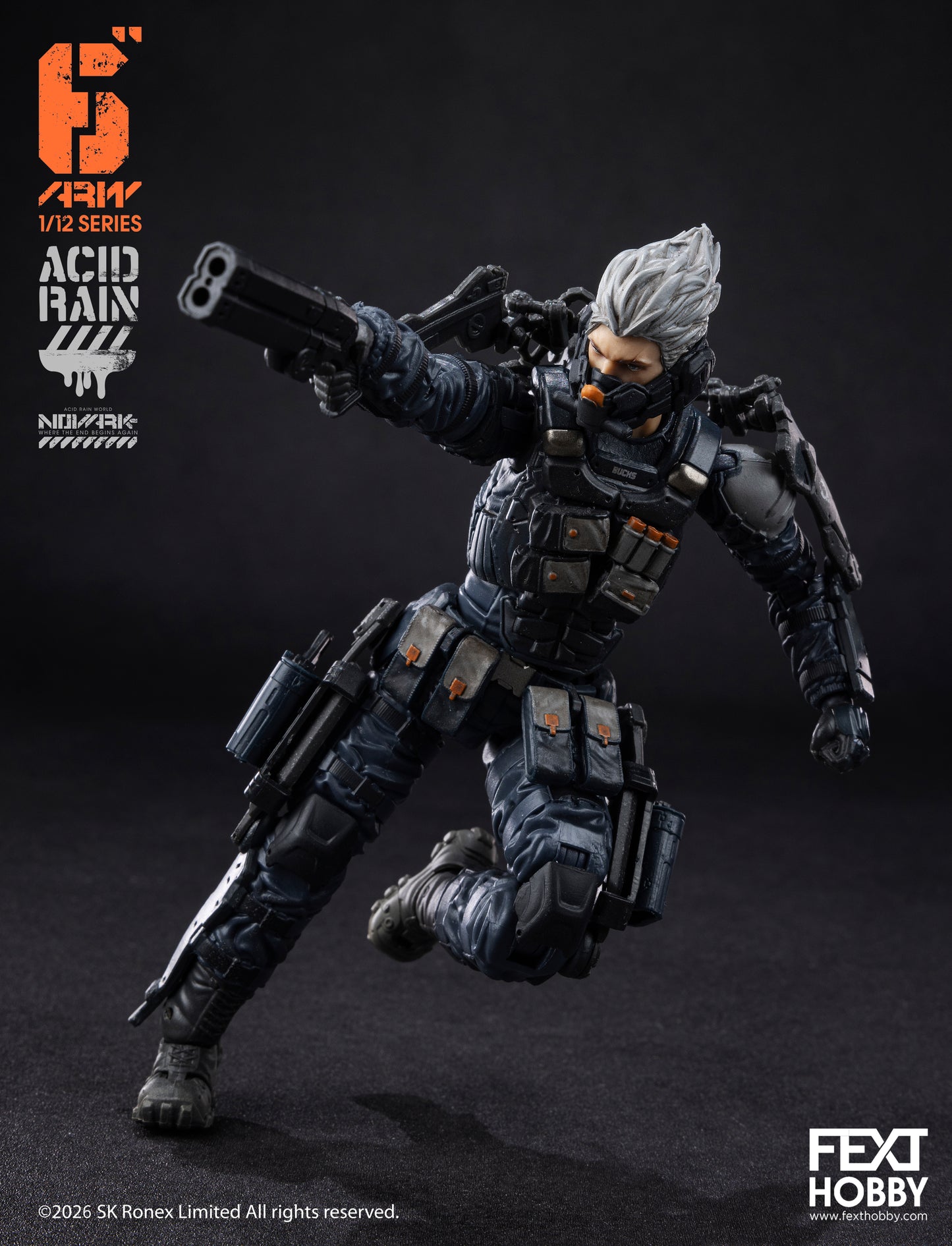 Acid Rain World: Novark FXH-AR-009 Jack (Op. Extraction) 1/12 Scale Action Figure PREORDER