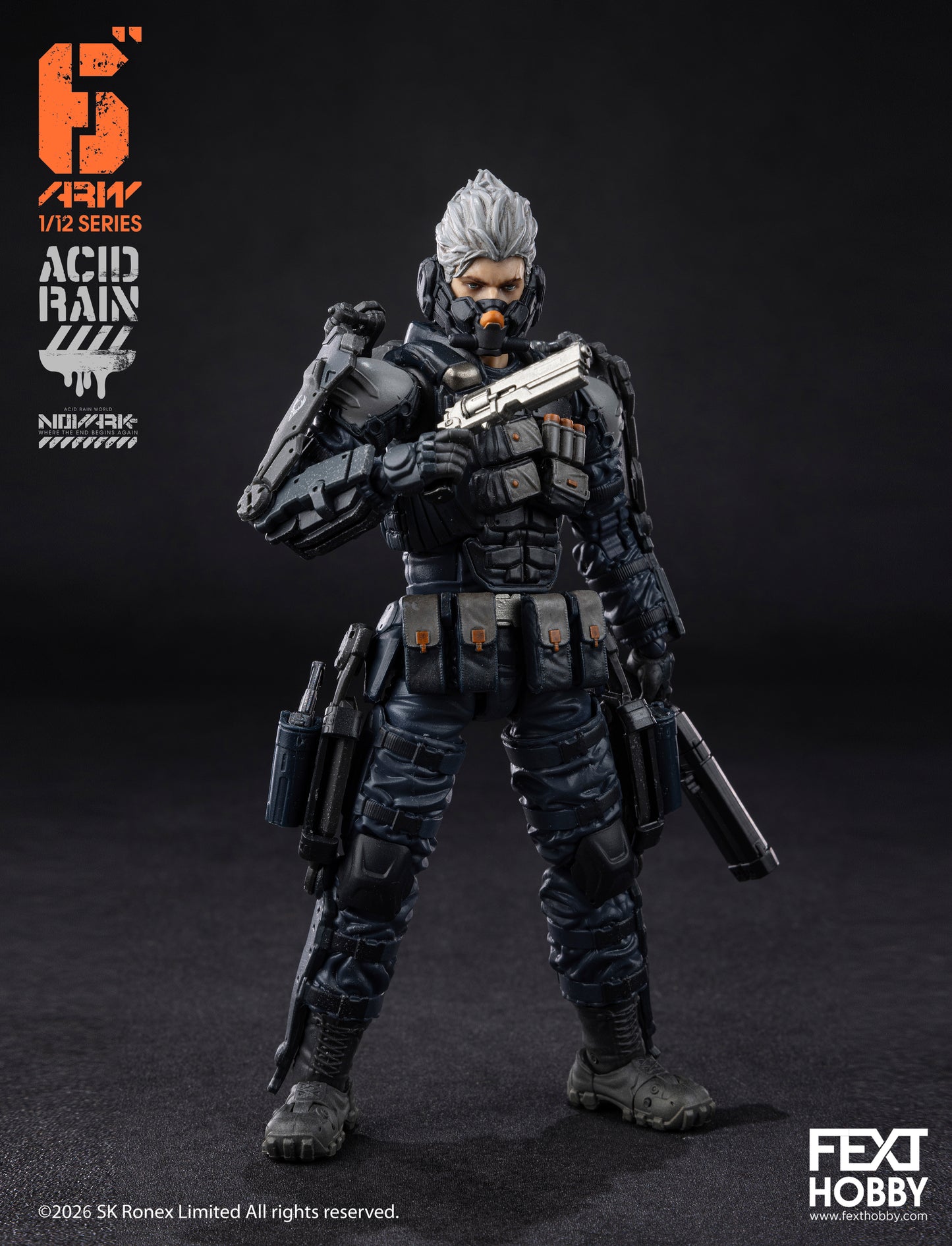 Acid Rain World: Novark FXH-AR-009 Jack (Op. Extraction) 1/12 Scale Action Figure PREORDER