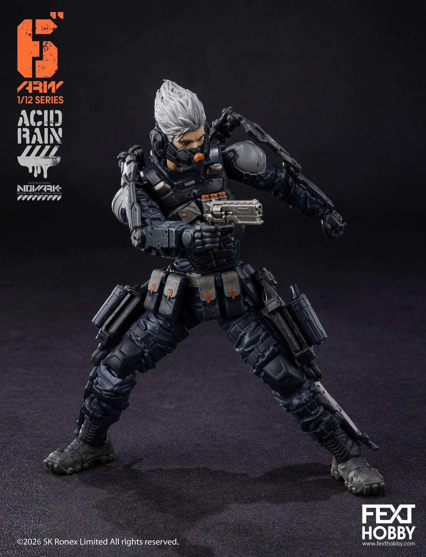 Acid Rain World: Novark FXH-AR-009 Jack (Op. Extraction) 1/12 Scale Action Figure PREORDER