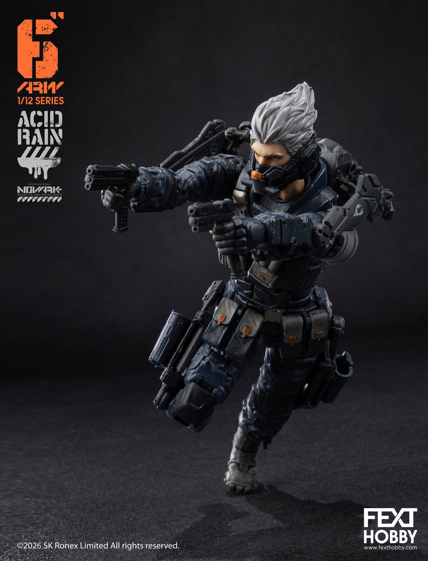 Acid Rain World: Novark FXH-AR-009 Jack (Op. Extraction) 1/12 Scale Action Figure PREORDER