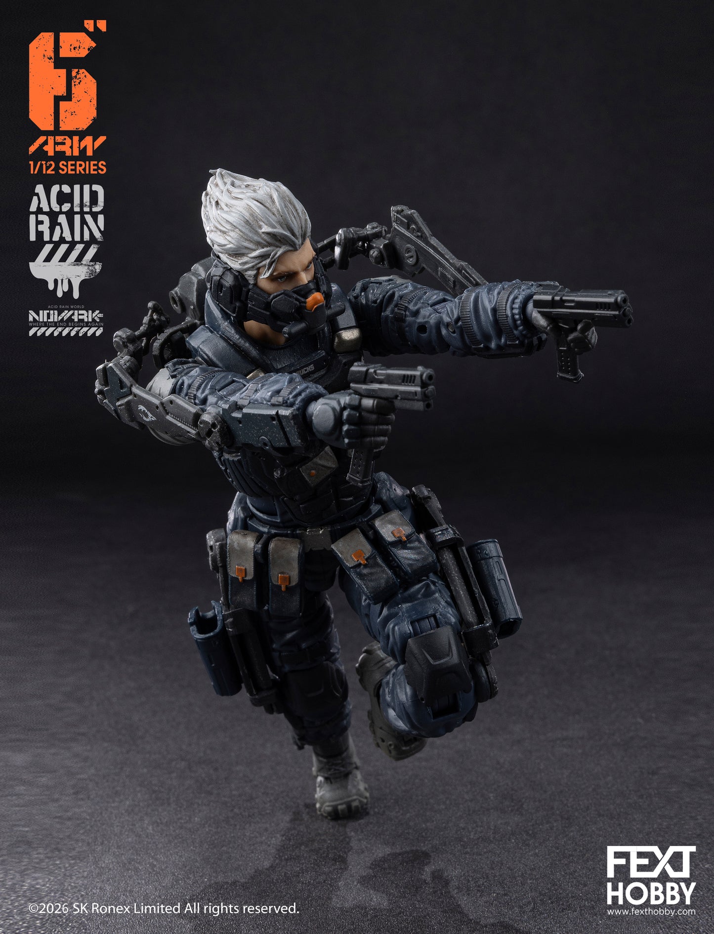 Acid Rain World: Novark FXH-AR-009 Jack (Op. Extraction) 1/12 Scale Action Figure PREORDER
