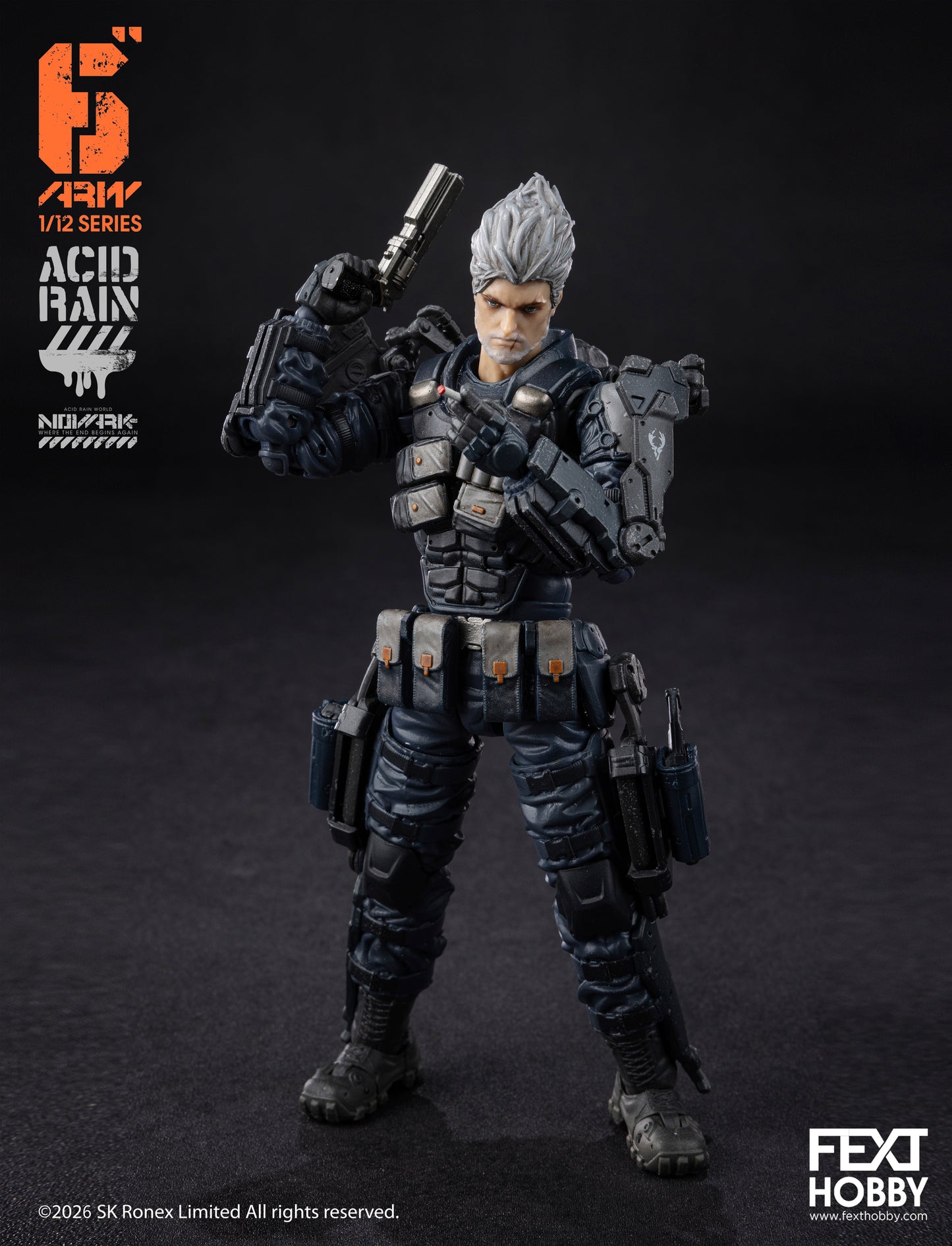 Acid Rain World: Novark FXH-AR-009 Jack (Op. Extraction) 1/12 Scale Action Figure PREORDER