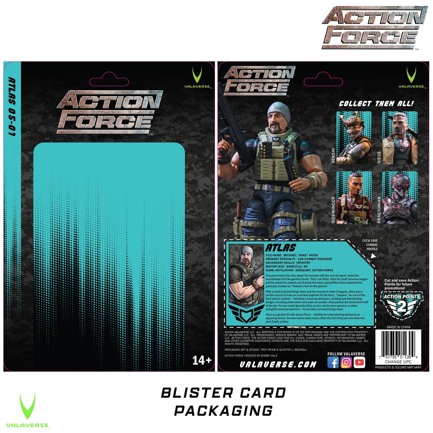 Action Force Atlas SERIES 5 - PRE-ORDER