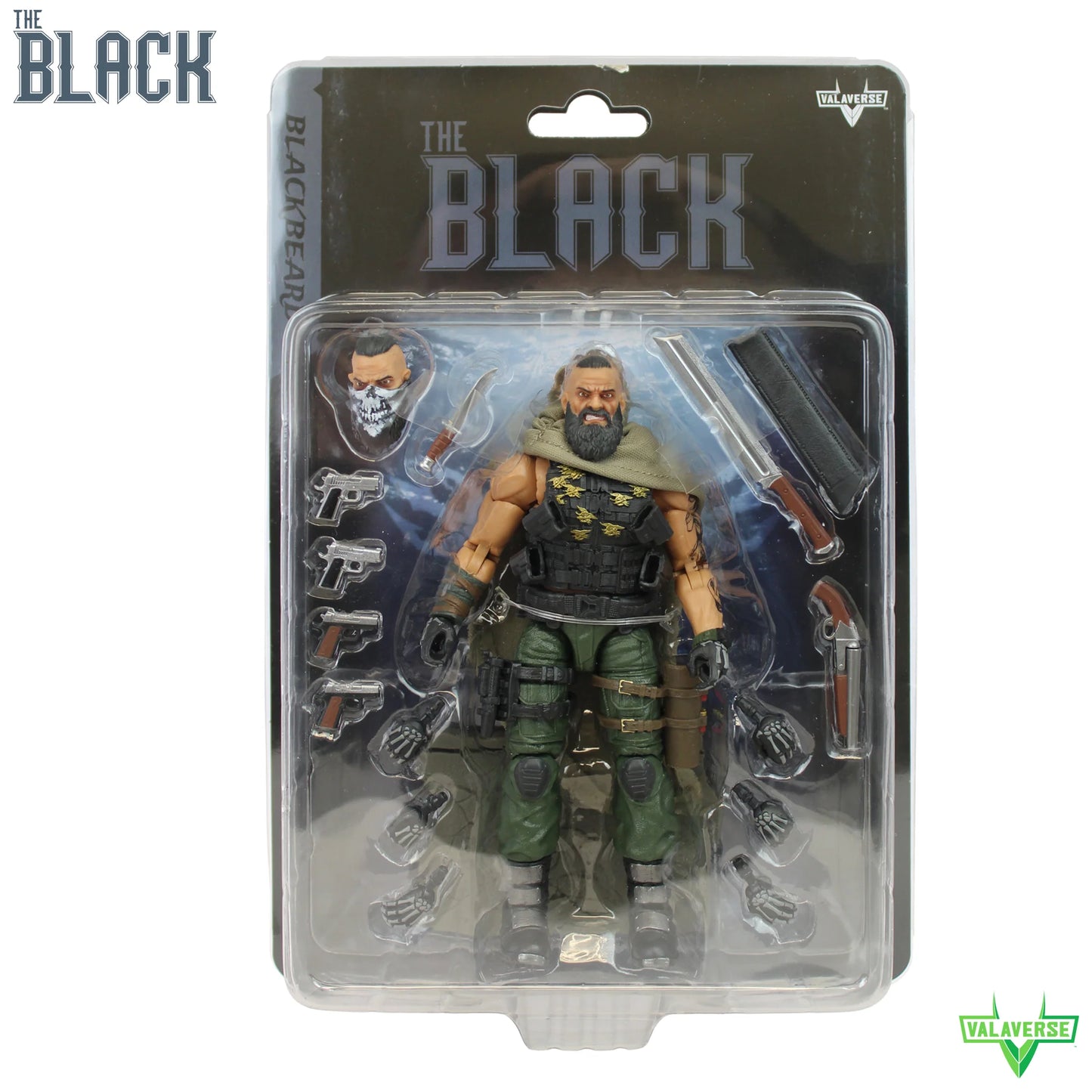 The Black Blackbeard 1/12 scale action figure