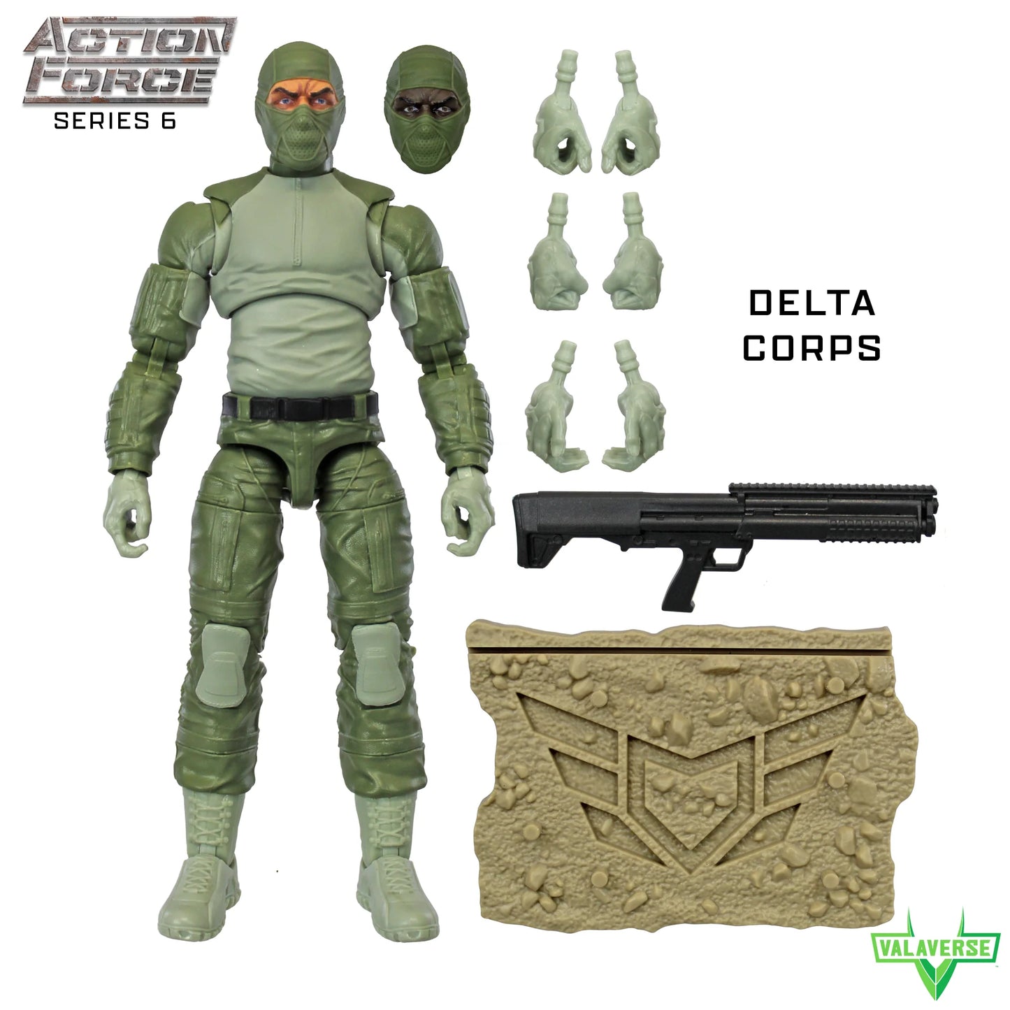 Action Force Series 6 Delta Corps 1/12 Scale Action Figure
