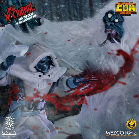 Mezco ONE:12 Collective Doc Nocturnal and the Case of the Shrieking Yeti