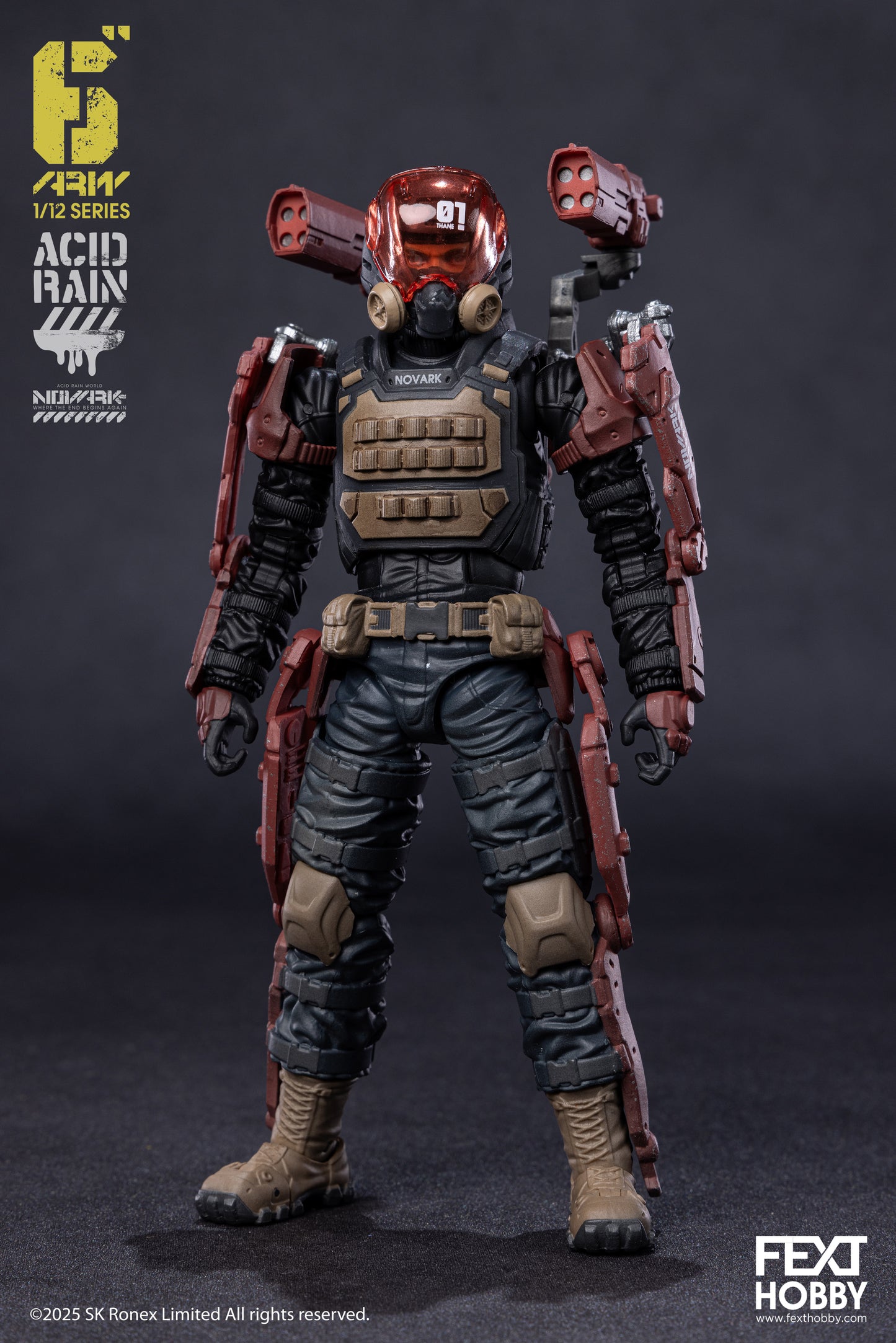 Acid Rain World: Novark FXH-AR-001 Thame 1/12 Scale Action Figure PREORDER
