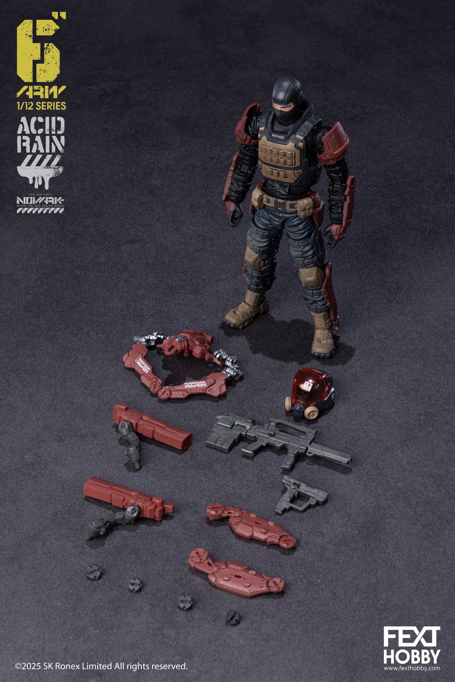 Acid Rain World: Novark FXH-AR-001 Thame 1/12 Scale Action Figure PREORDER