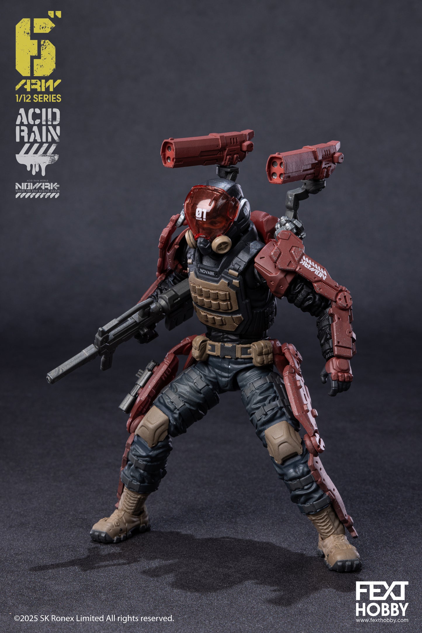 Acid Rain World: Novark FXH-AR-001 Thame 1/12 Scale Action Figure PREORDER