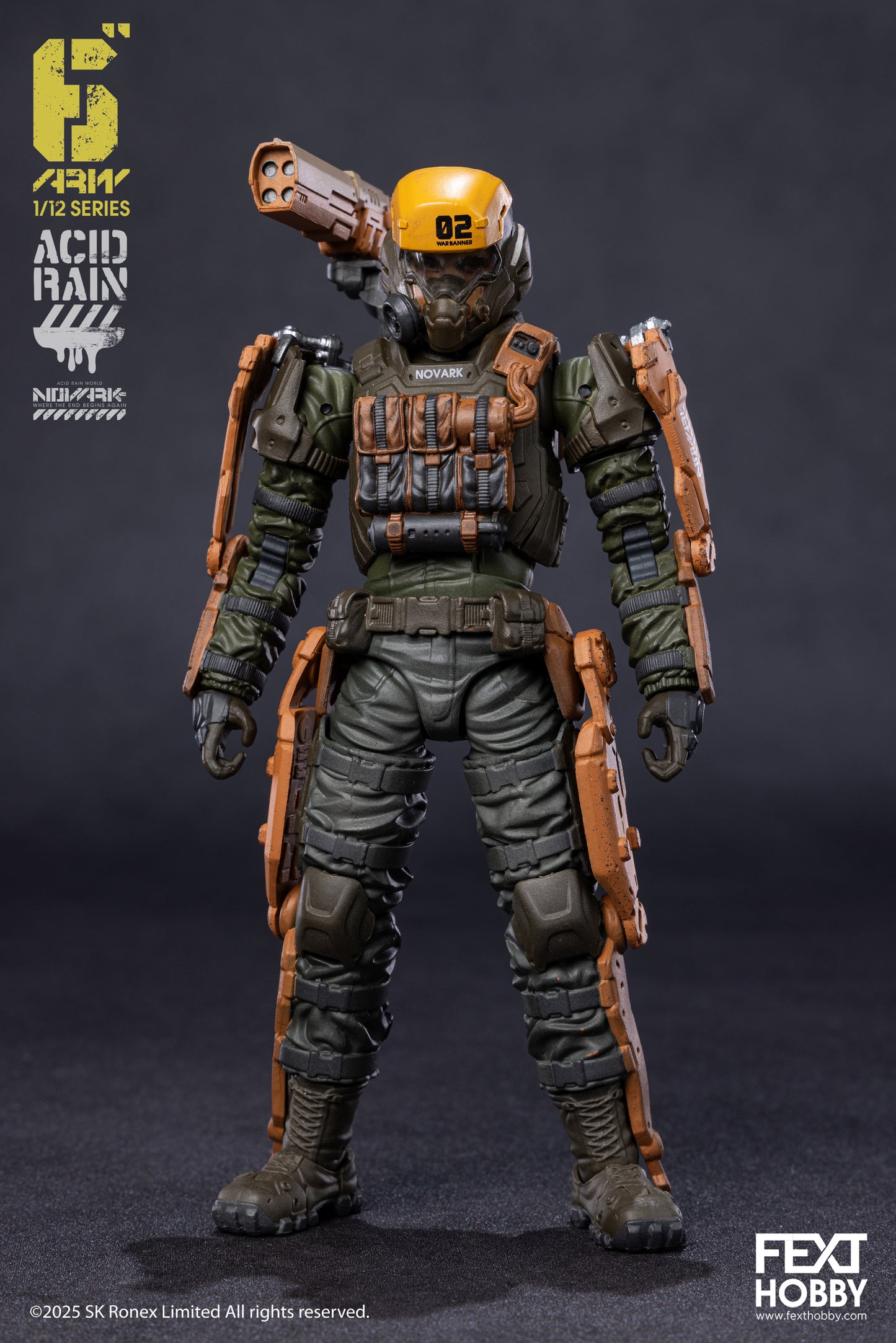 Acid Rain World: Novark FXH-AR-002 War Banner 1/12 Scale Action Figure