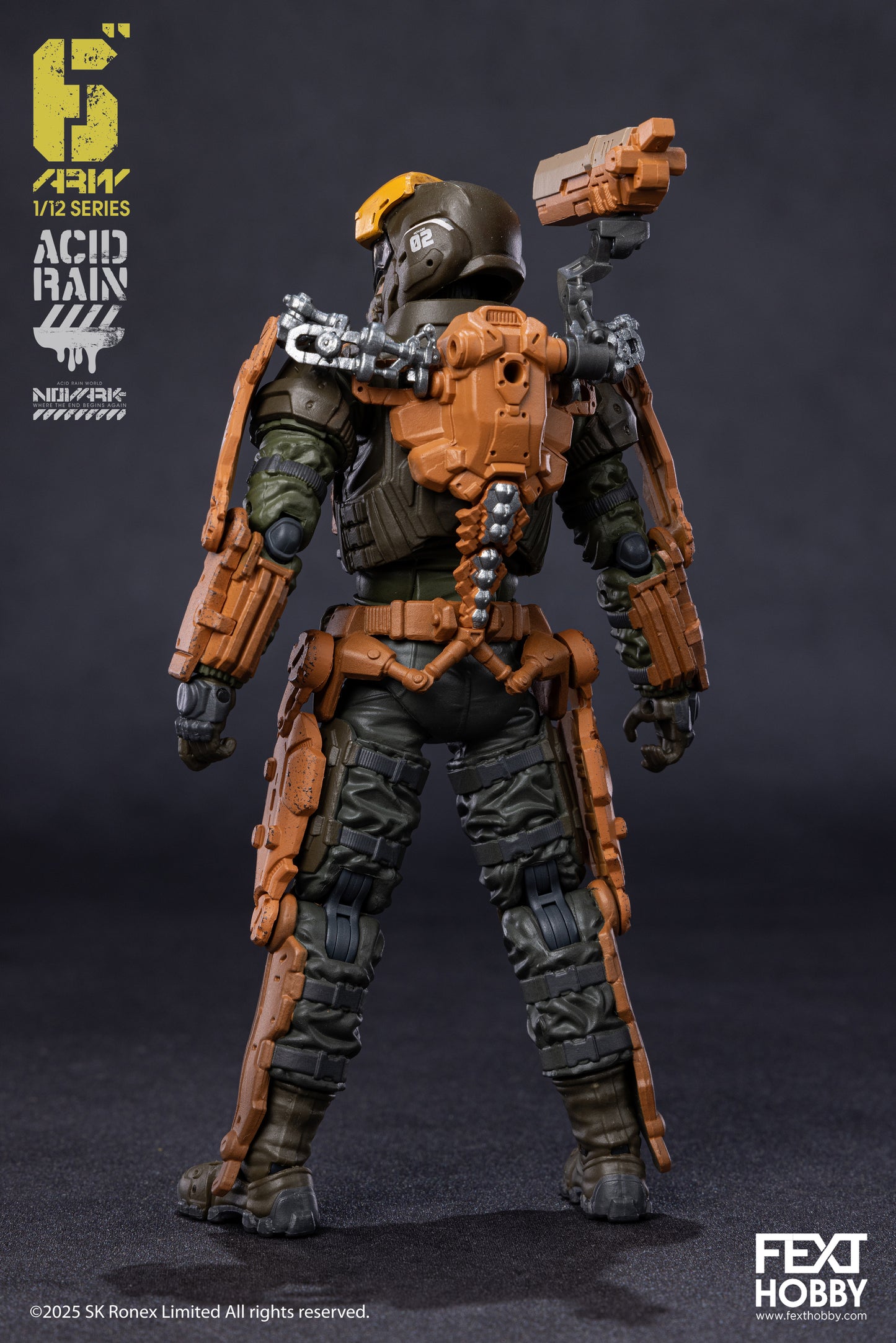 Acid Rain World: Novark FXH-AR-002 War Banner 1/12 Scale Action Figure