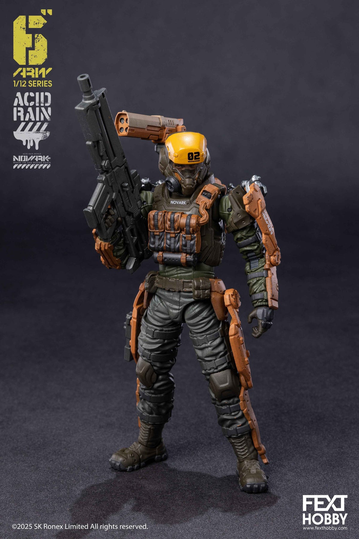 Acid Rain World: Novark FXH-AR-002 War Banner 1/12 Scale Action Figure