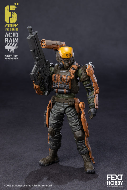 Acid Rain World: Novark FXH-AR-002 War Banner 1/12 Scale Action Figure