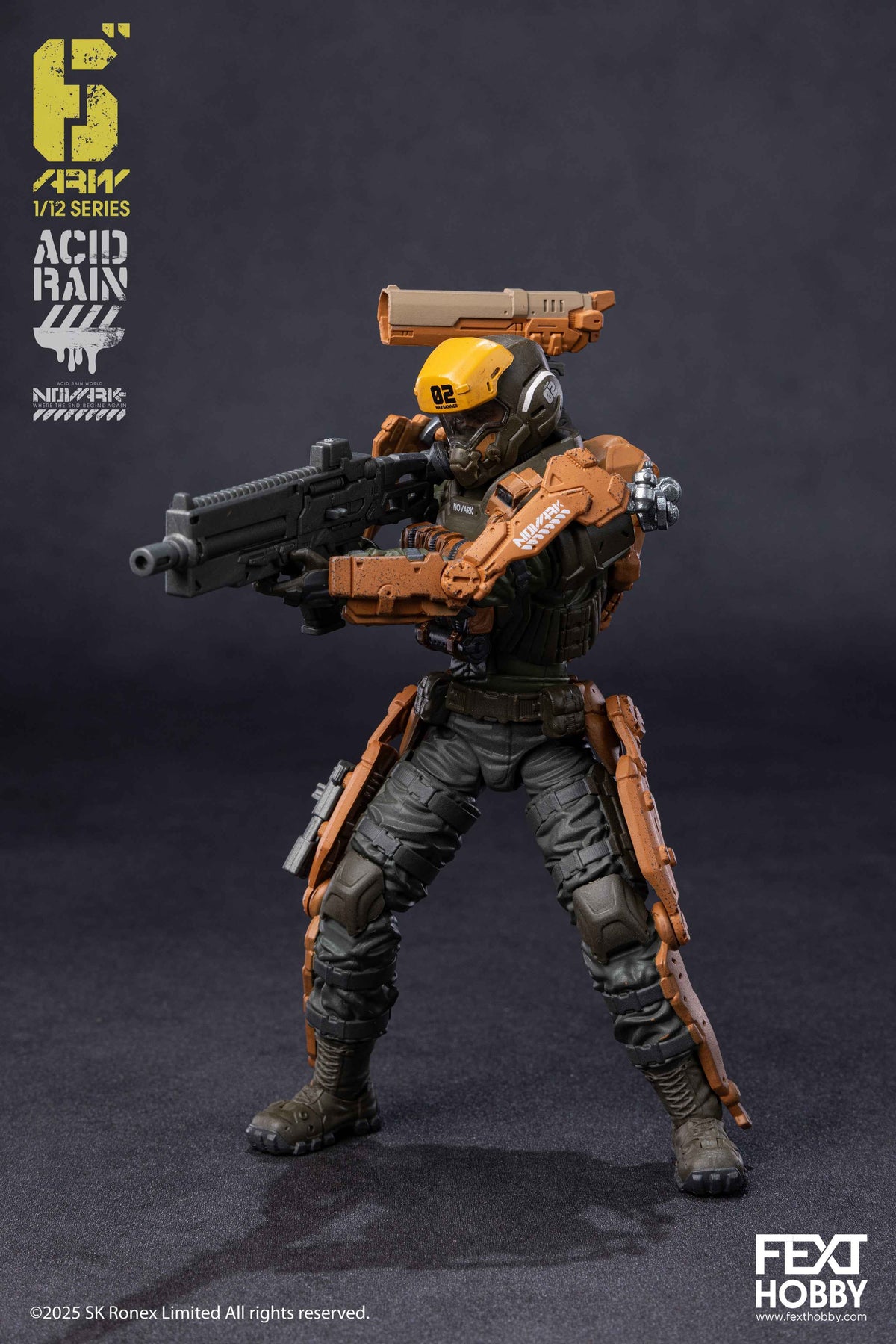 Acid Rain World: Novark FXH-AR-002 War Banner 1/12 Scale Action Figure