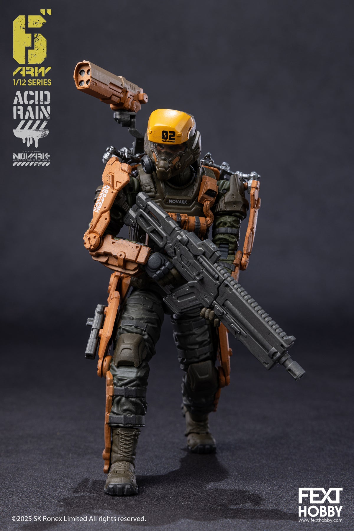 Acid Rain World: Novark FXH-AR-002 War Banner 1/12 Scale Action Figure