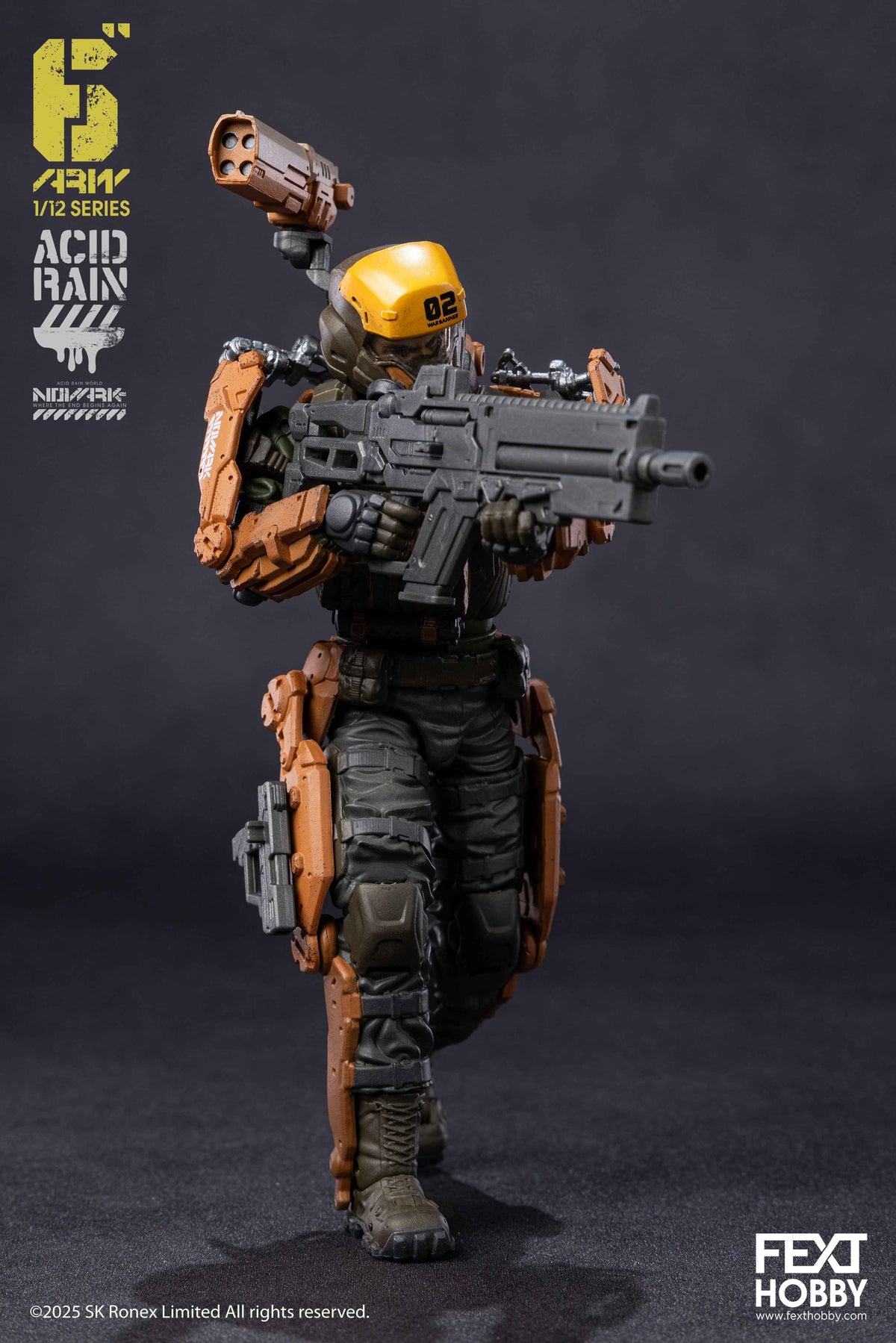 Acid Rain World: Novark FXH-AR-002 War Banner 1/12 Scale Action Figure