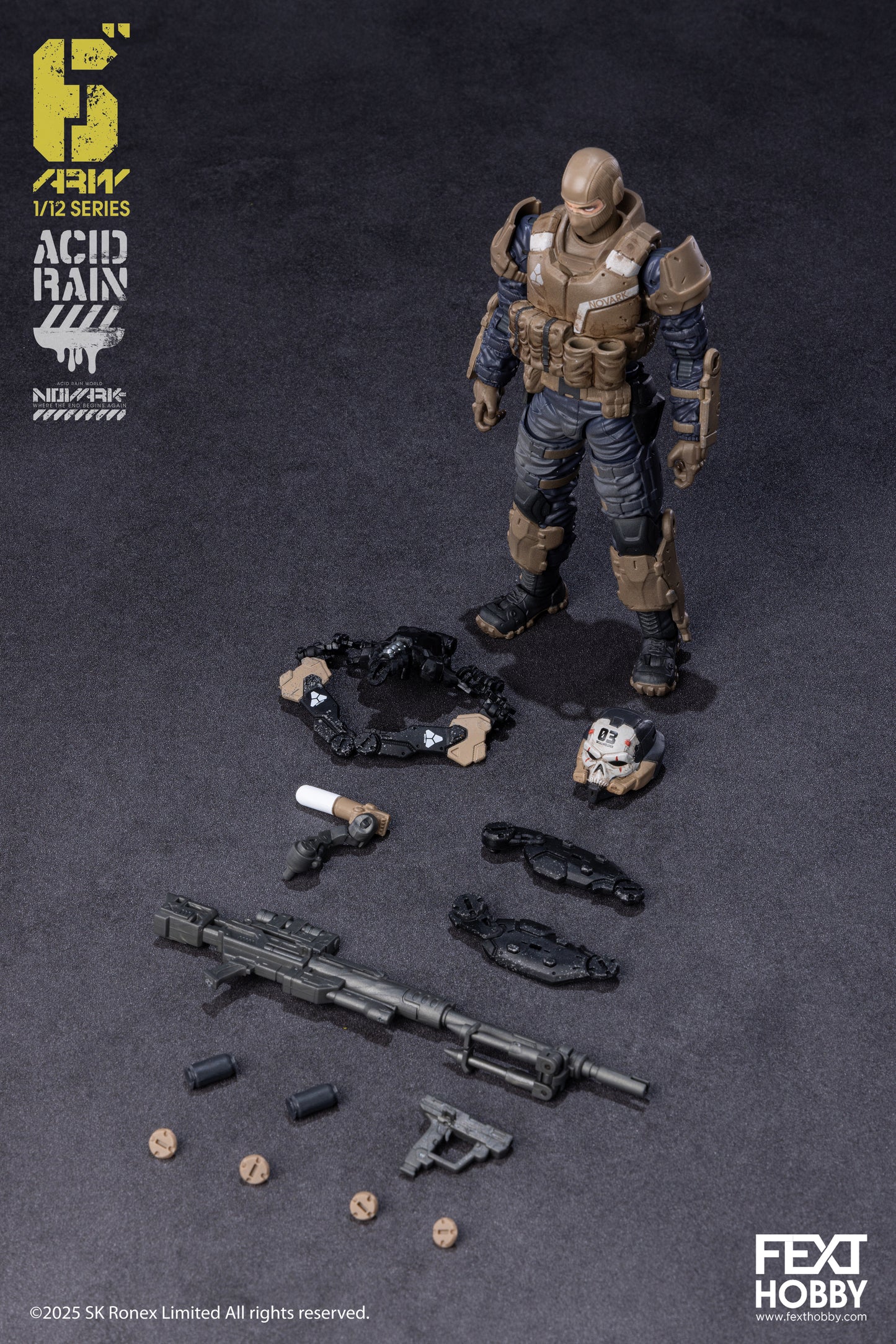 Acid Rain World: Norvark FXH-AR-003 SKULLWELDER 1/12 Action Figure series PREORDER