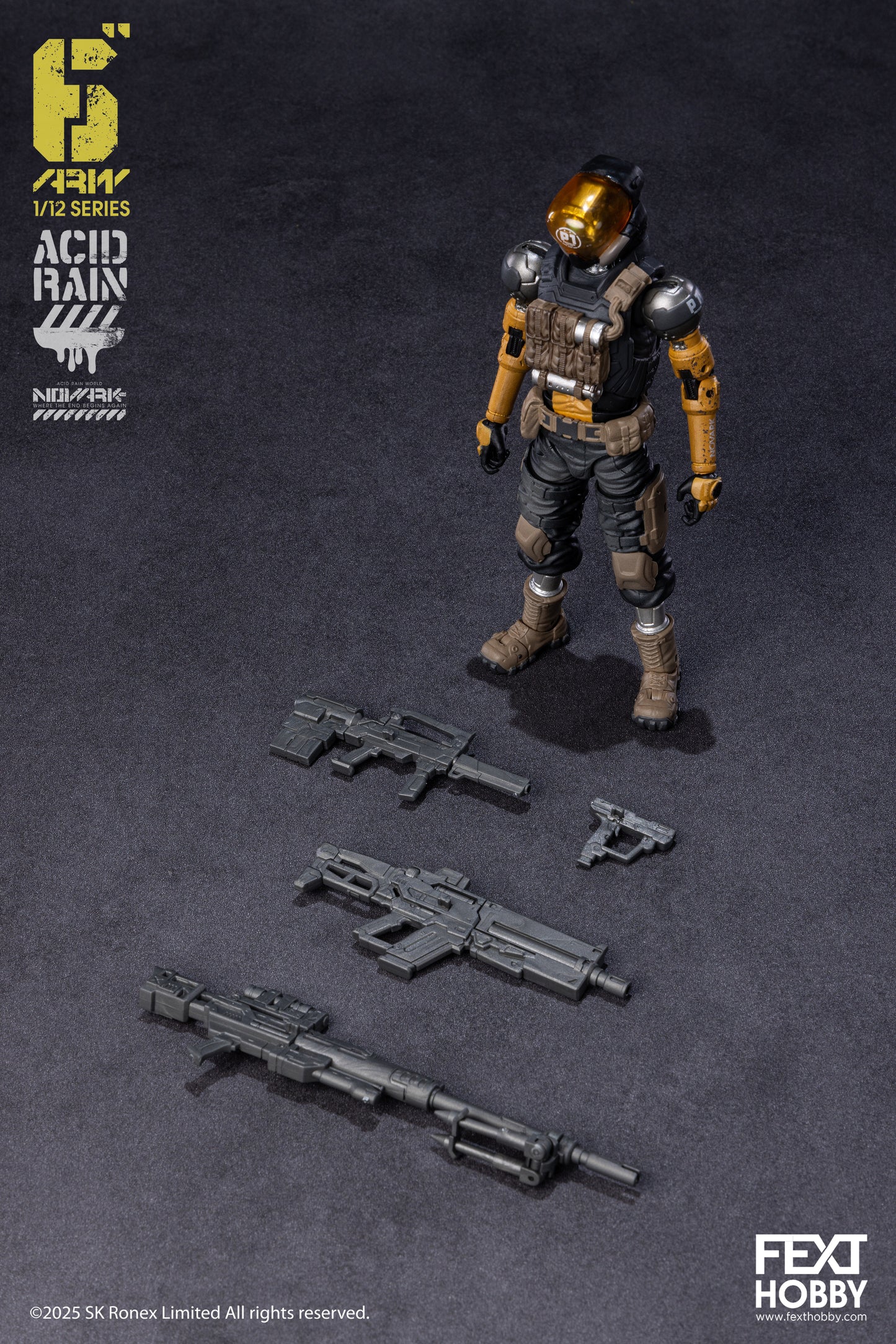 Acid Rain World: Novark FXH-AR-004 Proteus 1/12 Scale Action Figure PREORDER