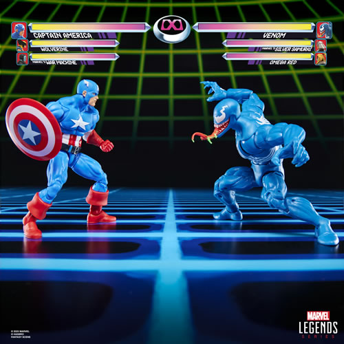 Marvel Legends 6" Gameverse Captain America Vs Venom