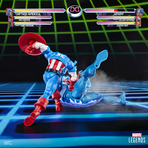 Marvel Legends 6" Gameverse Captain America Vs Venom