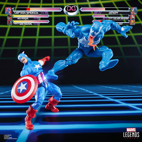 Marvel Legends 6" Gameverse Captain America Vs Venom