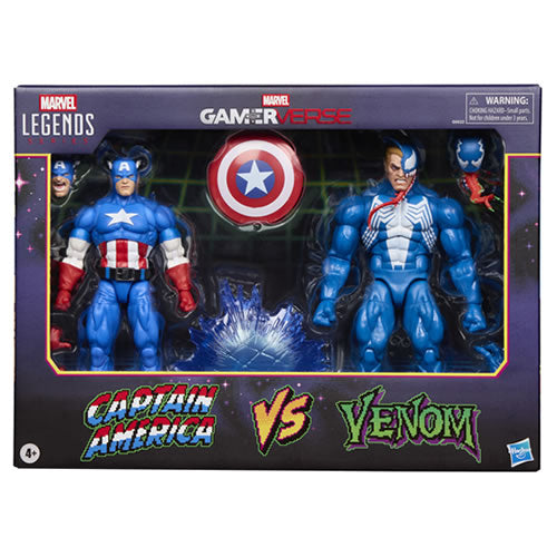 Marvel Legends 6" Gameverse Captain America Vs Venom