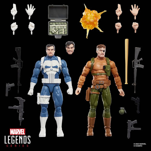Marvel Legends Punisher Nick Fury 2-Pack – 6" Gameverse Action Figures