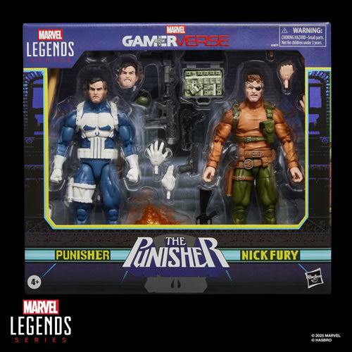 Marvel Legends Punisher Nick Fury 2-Pack – 6" Gameverse Action Figures