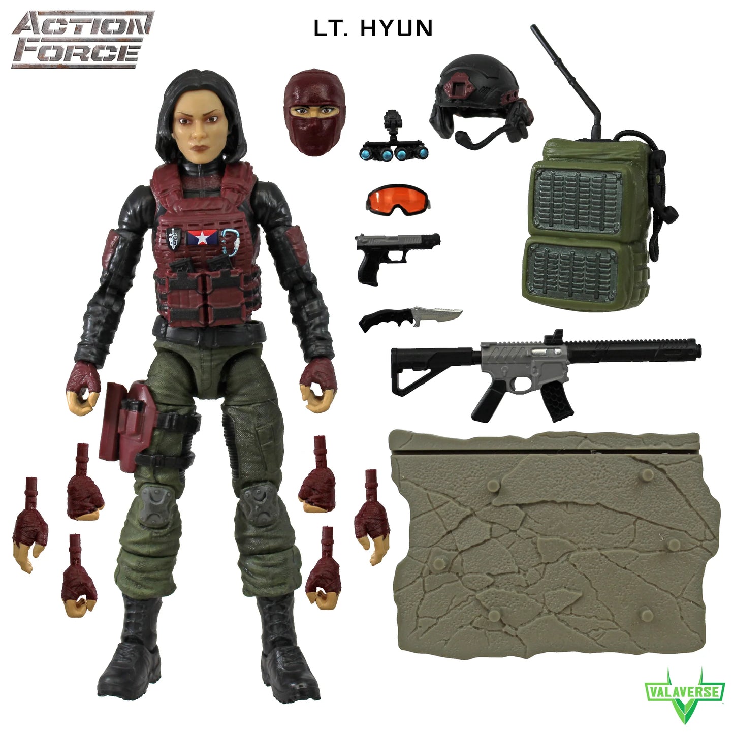 Action Force Series 6 Lt. Hyun 1/12 Scale Action Figure