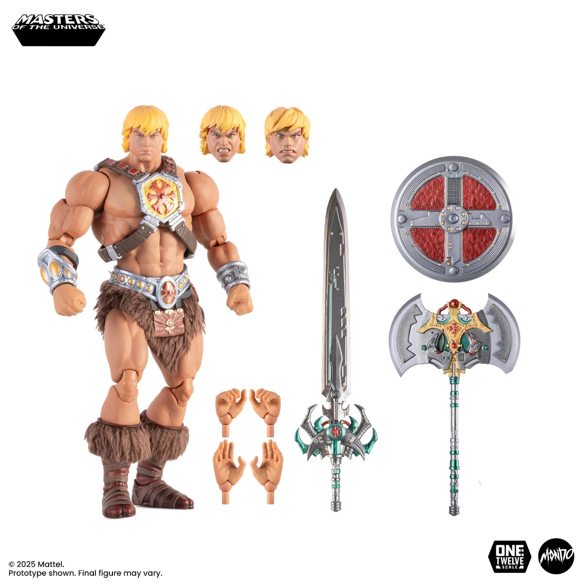 Mondo MOTU200X - He-Man 1/12 Scale Figure Standard Edition
