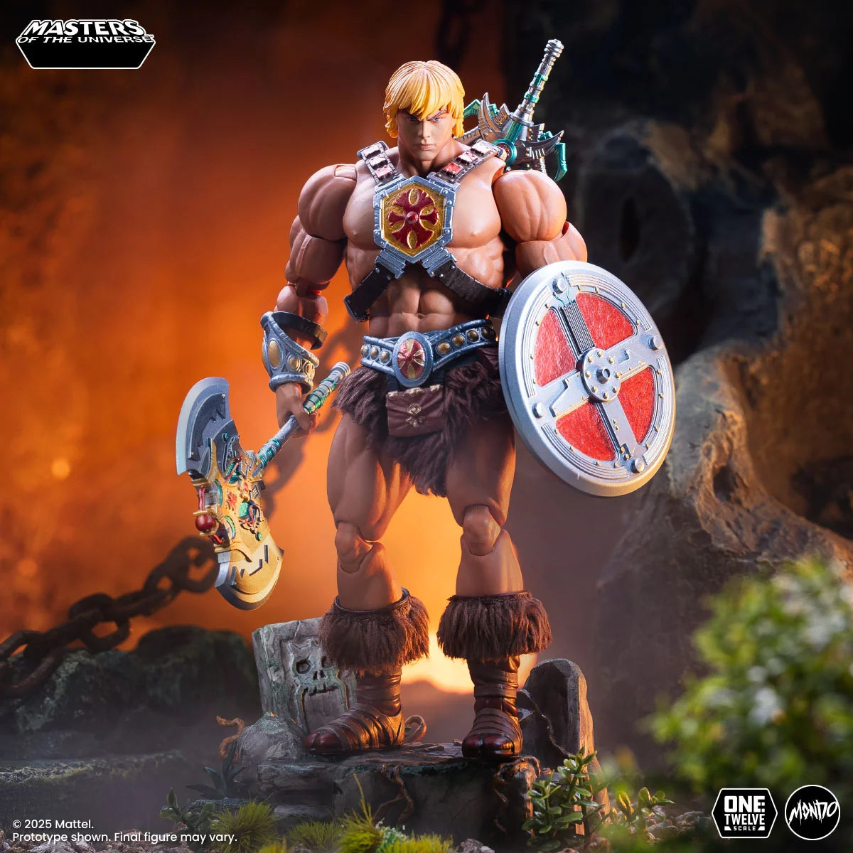 Mondo MOTU200X - He-Man 1/12 Scale Figure Standard Edition
