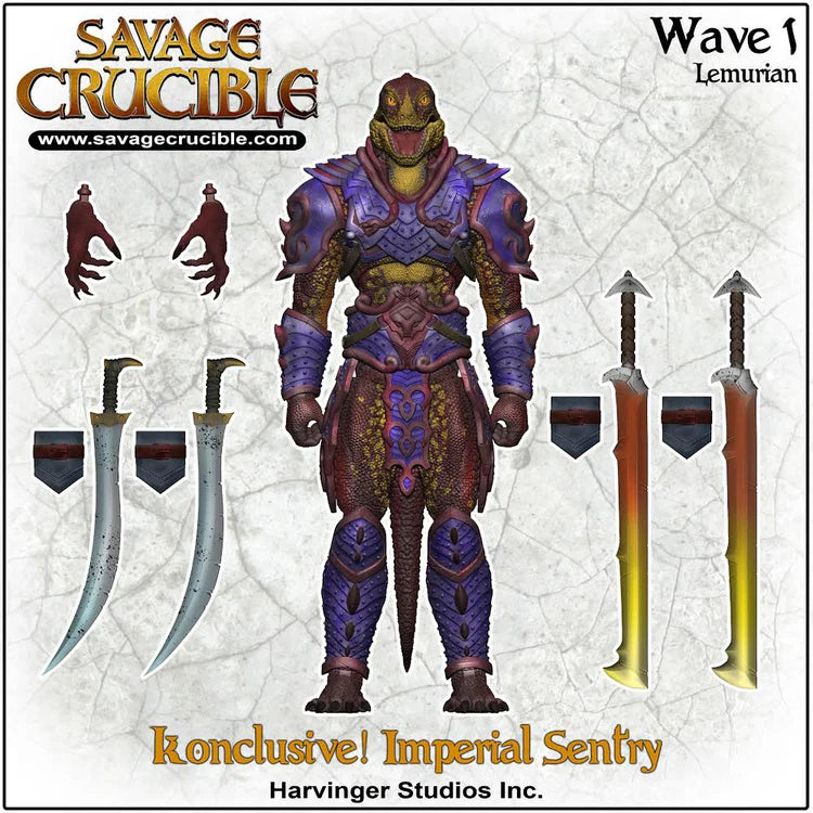 Savage Crucible - Imperial Sentry and Lemurian Character Pack No.2(Armory Pack)