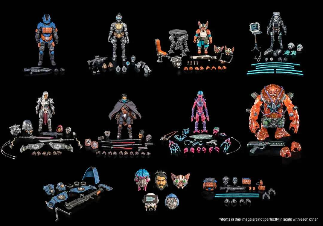 Cosmic Legions- Action Figures for Sale -Four Horsemen Studios Sci