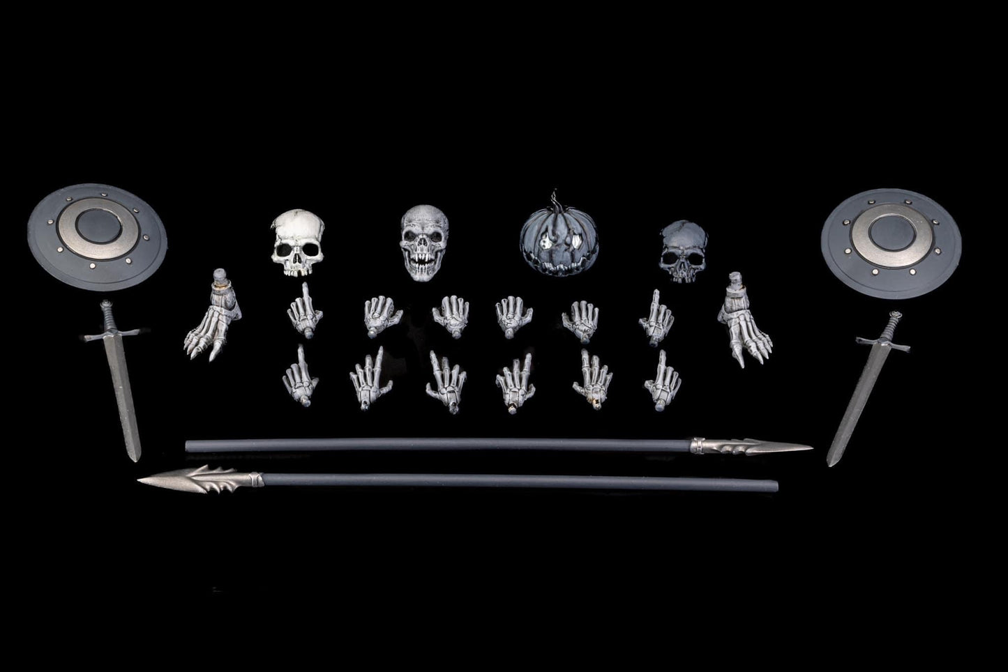 Mythic Legions Graveyard Skeletons 4 Pack PREORDER