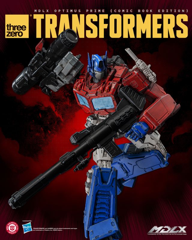 ThreeZero Transformers MDLX Optimus Prime (Comic Book Edition) PREORDER