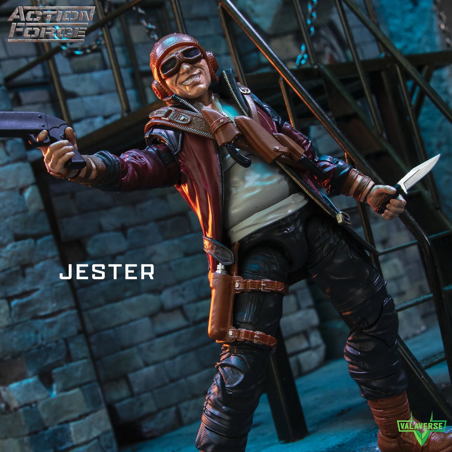 Action Force Series 6 Jester 1/12 Scale Action Figure